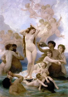 William-Adolphe Bouguereau -The Birth of Venus (1879)