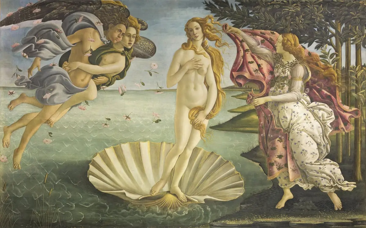 Sandro Botticelli - Die Geburt der Venus (ca. 1485)